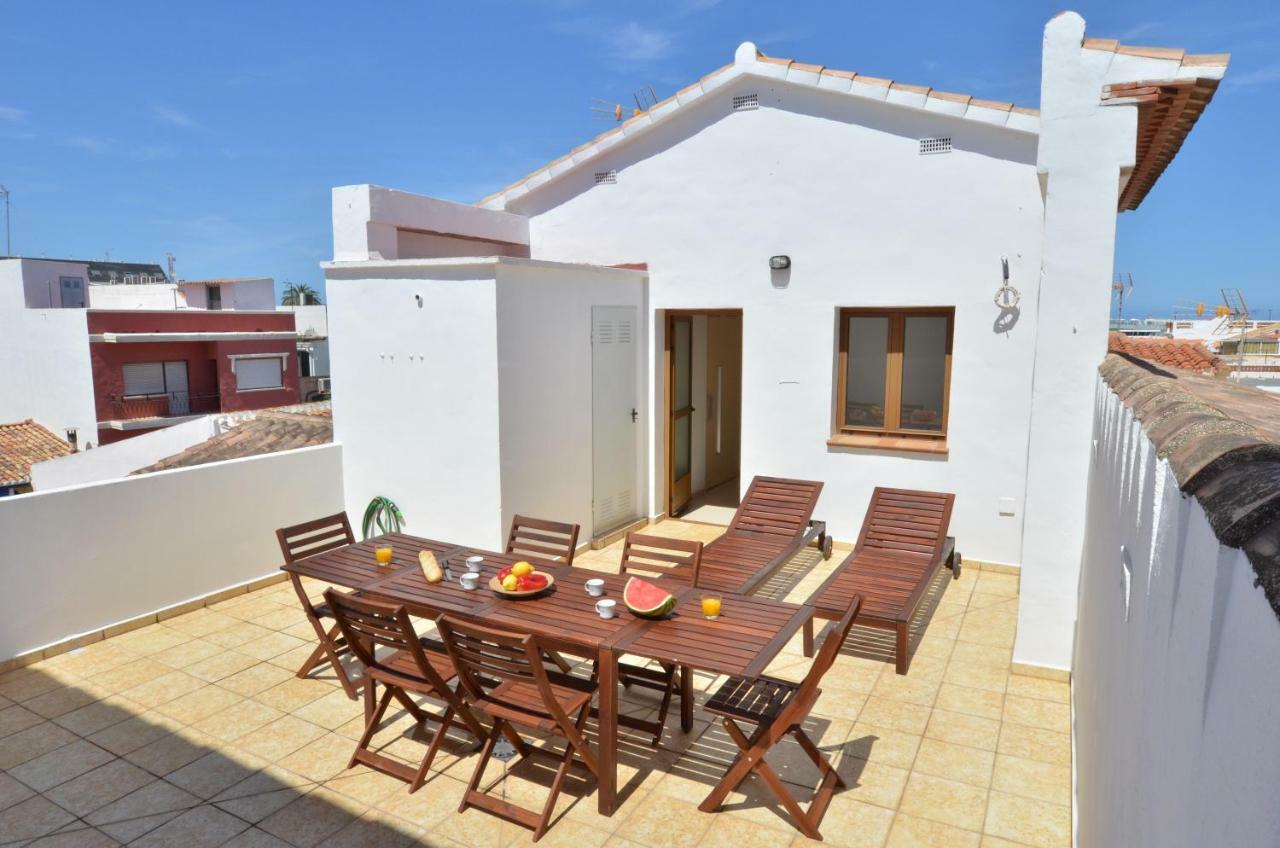 The green townhouse in Denia centre Buitenkant foto